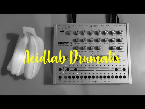 Acidlab Drumatix drum machine in action!