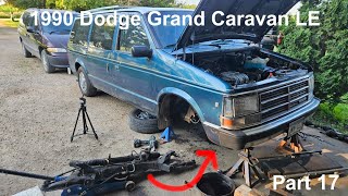 1990 Dodge Grand Caravan LE "restoration" | Part 17 | Complete front suspension & steering overhaul