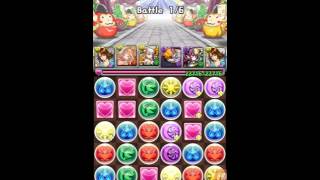 【パズドラ】part1 ボックス紹介、パーティ紹介、お正月ダンジョン！