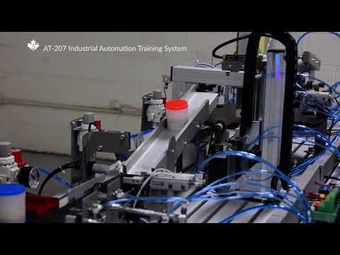AT-207 industrial automation training system