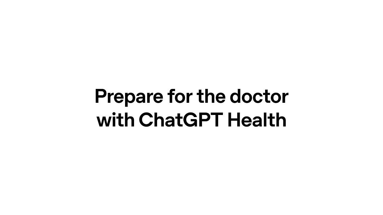 Preparing for a doctor’s appointment with ChatGPT