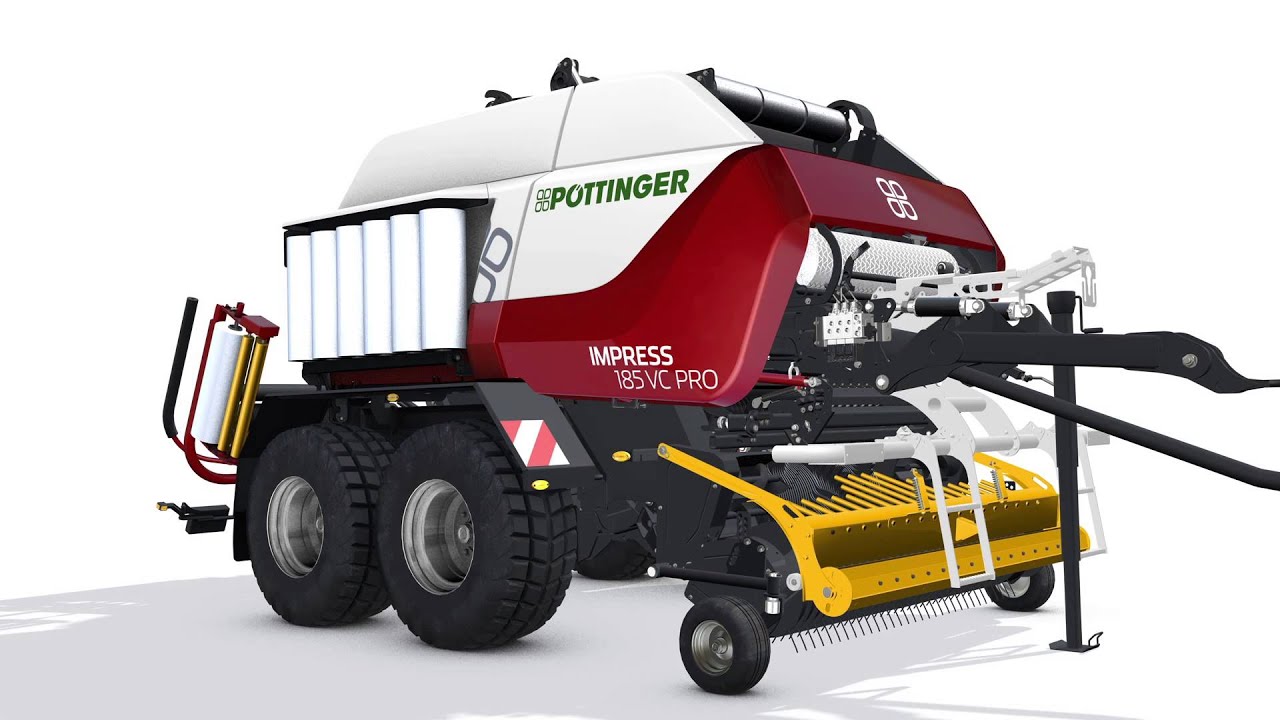 Pöttinger Impress 3160 V Master ISOBUS körbálázó