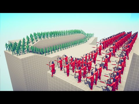 50x ZOMBIE vs 50x GUNPOWDER UNITS | TABS - Totally Accurate Battle Simulator