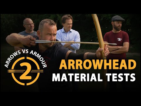 ARROWS vs ARMOUR 2 - Best metal for Arrowheads?