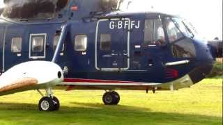 preview picture of video 'British Int'l Helicopters S-61N - Flight from Penzance Land's End (PZE) to Tresco (TSO) Scilly Isles'