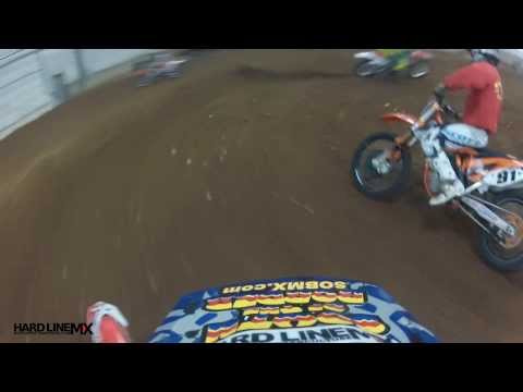 Gavin Wilkins Cedar Lake Arena (CLA IMX Round 1 - Practice Laps) GoPro - HardlineMX