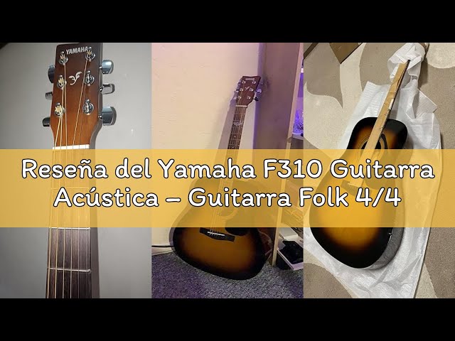 Vídeo relacionado con Yamaha F310 Guitarra Acústica - Guitarra Folk 4/4 de madera, 63.4 cm, 25 pulgadas, 6 cuerdas metálicas, color Marrón (Tobacco Brown Sunburst)