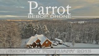 preview picture of video 'AERIAL SNOWPOCALYPSE VIEWS - CHATTANOOGA TN - PARROT BEBOP DRONE'