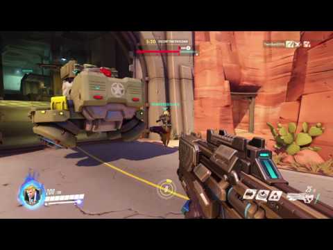 Overwatch Launch MP gameplay pt37 - Soldier Kills Keep Comin'!