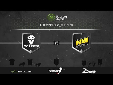 Ad Finem vs Na`Vi - Dota 2 The Boston Major | Highlights