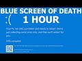 Windows 10 Blue Screen Of Death REAL COUNT BSOD 1 Hour 4K Resolution