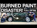 Daily Driven Porsche Full Detail Burned Paint Disaster