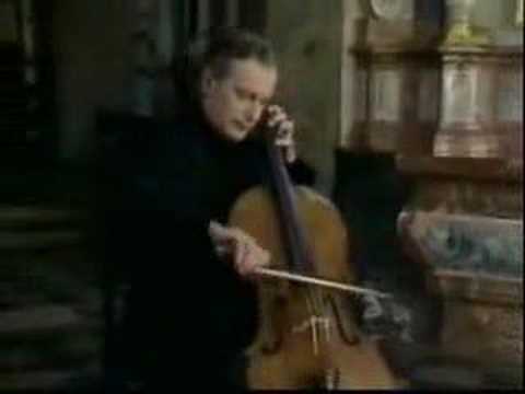 Daniil Shafran Plays Bach's cello suite no.2 courante