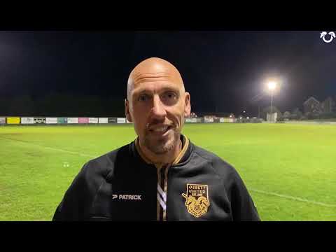 Jas Coliver F A Trophy post match interview