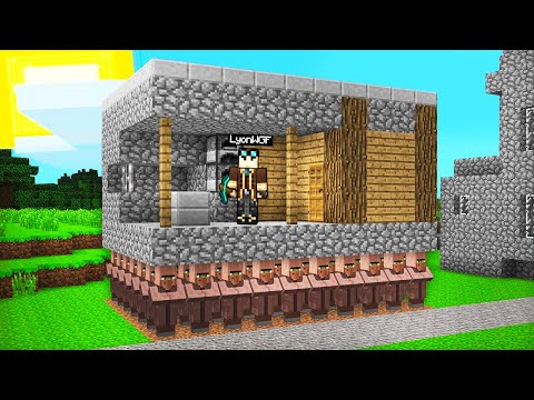 MINECRAFT MA I VILLAGER SONO SUPER FORTI!!