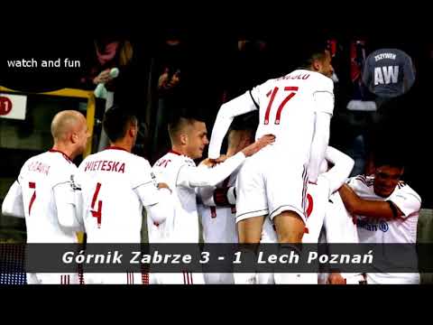 Górnik Zabrze 3 - 1 Lech Poznań  04.11.2017