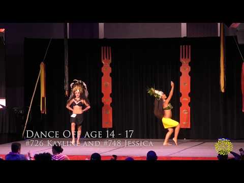 Heiva San Diego 2019 Dance Off age 14  - 17 Beginner Vahine
