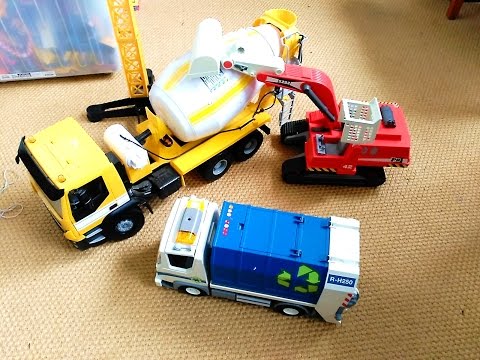 juguetes 2 toys siku hormigonera bruder camión grúa tractor excavadora bomberos playmobil policia