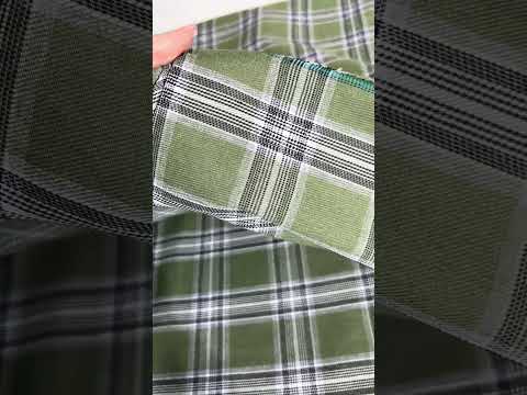 Checkered flannel, moss green pristatymas per 1-4 d.d.