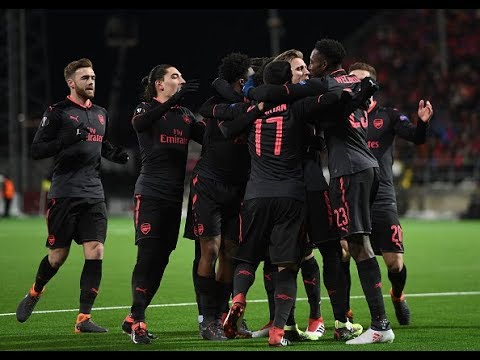 Ostersunds Vs Arsenal 0-3 | Highlights & Goals 17/18  - UEFA Europa League