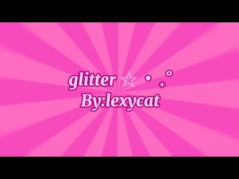 // lexycat - glitter ✩‧₊˚ // 中文翻譯+英文歌詞