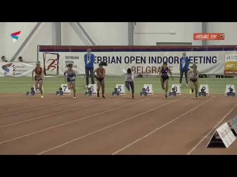 Fasihi Farzaneh -7,36s | 60m devojke, Dvoransko prvenstvo Srbije 2021 | II kvalifikaciona grupa