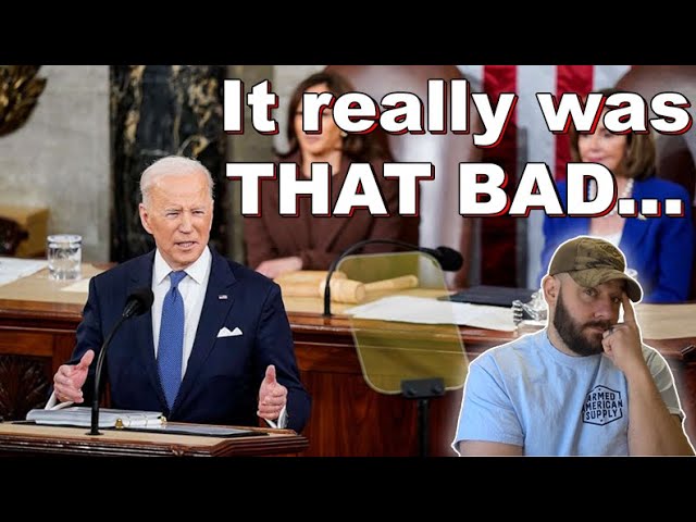 Biden's SOTU analysis... Gun Control led this campaign checklist of Leftist policies... just WOW...