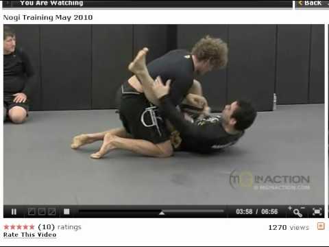 Marcelo Garcia rolling with Ben Askren