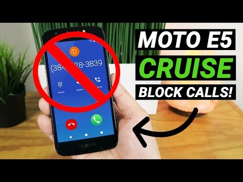 Moto E5 Cruise - How to Block Calls & Texts!