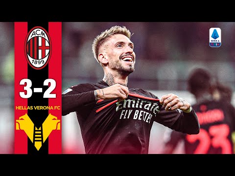 What a Comeback! | AC Milan 3-2 Hellas Verona | Highlights Serie A