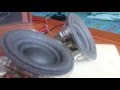 Two JBL Atlas 3 Neodymium Subwoofers Insane Excursion
