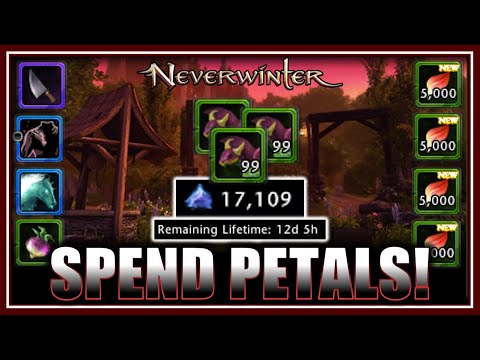 SPEND YOUR PETALS: Gain Thousands of Insignia Powder & Event Food (easy AD & progress) - Neverwinter