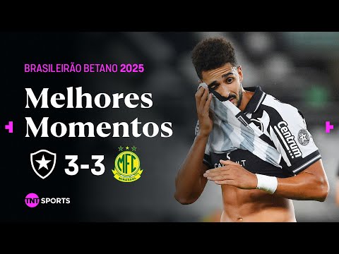 BOTAFOGO ABRE 3 A 0, MAS CEDE O EMPATE EM APENAS 15 MINUTOS DO 2ºT | BOTAFOGO 3X3 MIRASSOL