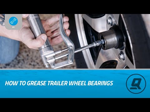 How to Grease Trailer Wheel Bearings