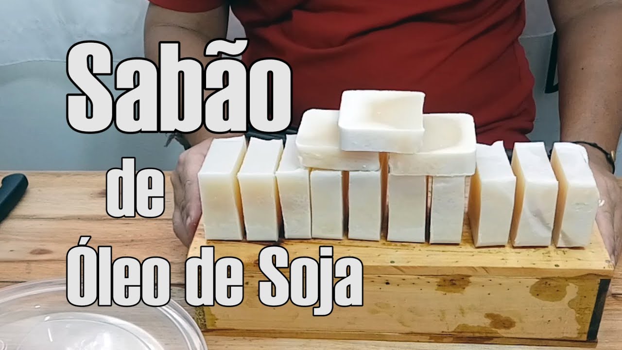 como fazer Sabão só de oleo de Soja e Soda - dá para fazer?! Vegano
