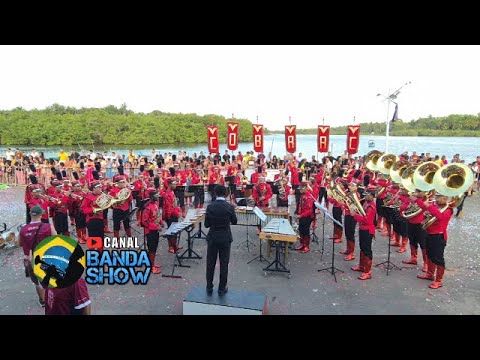 Banda Marcial COBRAC no Concurso de Bandas e Fanfarras em Camamu - BA- AFAB - 2025