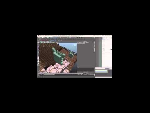 Mario 64 Whomp Fortress Remake Maya