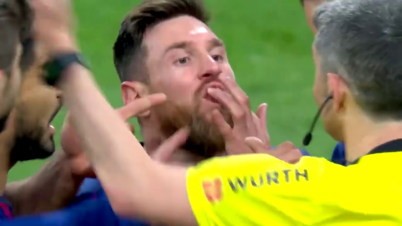 Messi (every touch) vs Real Madrid (alway) 2017 HD 720