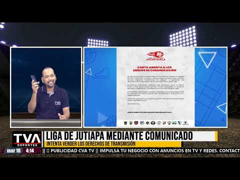 #TVA Deportes || Liga de Jutiapa mediante comunicado intenta vender los derechos de transmisión.