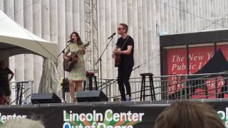 Teddy Thompson & Kelly Jones - Wondering @ Lincoln Center Out Of Doors, NYC, 06.08.2016