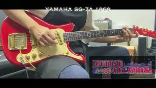 Video thumbnail for YAMAHA SG-7A # Coral Red 1967年製【Highest model＆Rare Color!!】3.61kg by Guitar Creation