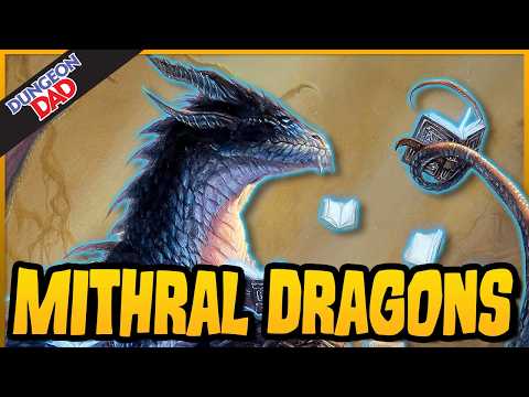 D&D's Most Hated Metallic Dragon - Mithral Dragons