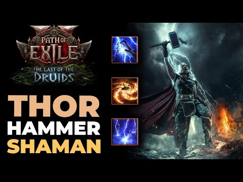 Shaman THOR Build Guide! Forge Hammer Lightning | PoE2 0.4