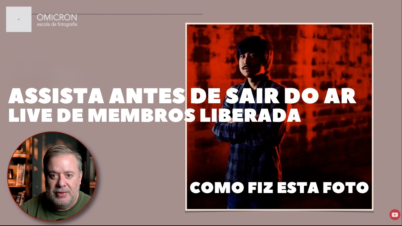 Como fiz esta foto na garagem com meus alunos | LIVE de membros liberada por pouco tempo