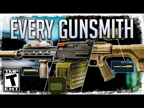 Every Gunsmith Task Guide Part 1-25! - Escape From Tarkov