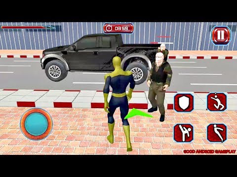 Flying Spider Hero Game 2017 -  Android GamePlay FHD