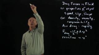 14.1 Intro to resistive forces