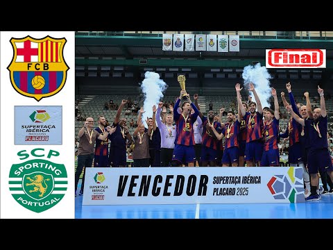 Barça Handball VS Sporting Handball Iberian Super Cup Champions 2025