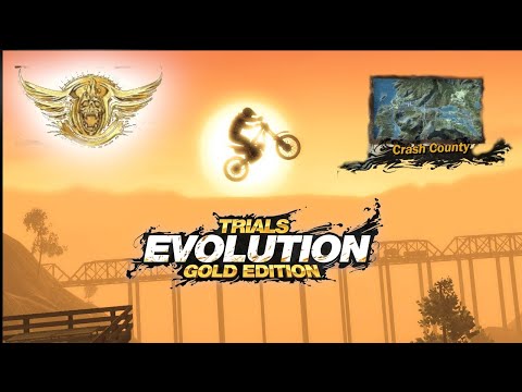 [Trials Evolution: Gold Edition] - All Crash County Track Platinum Medals