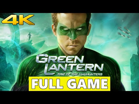 Green Lantern: Rise of the Manhunters Full Walkthrough Gameplay No Commentary 4K (Xbox 360 Longplay)